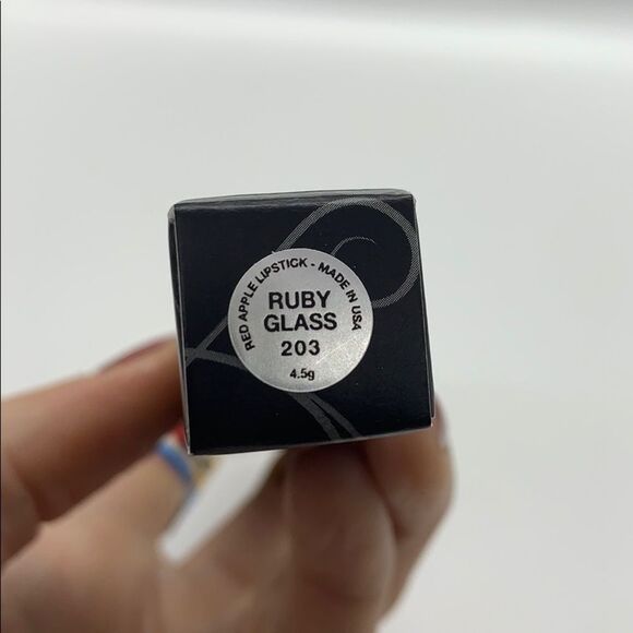 NIB Red Apple Lipstick- Ruby Glass Lipgloss - Picture 8 of 8